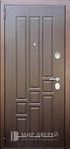 Входная дверь МДФ ламинированная №154 внутренняя - фото