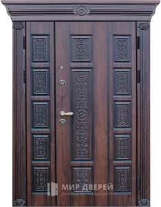 Металлическая дверь в большой проем №335 внешняя - фото