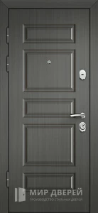 Серая металлическая дверь №14 внутренняя - фото