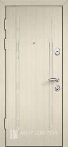 Железная дверь светлая для ресторана №3 внутренняя - фото