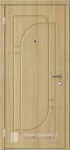 Входная дверь с панелями МДФ №330 внутренняя - фото