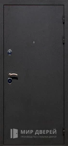 Утепленная дверь влагостойкая с виноритом №11 внешняя - фото