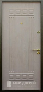 Входная дверь одностворчатая для дачи №1 внутренняя - фото