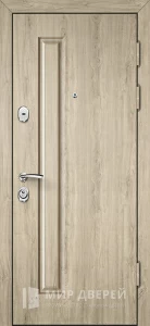 Уличная дверь с МДФ на дачу №8 внешняя - фото