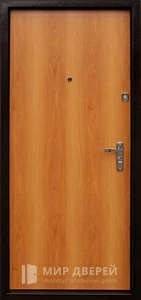 Металлическая входная дверь в квартиру эконом №2 внутренняя - фото