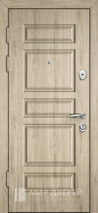 Дуб светлый дверь входная №13 внутренняя - фото