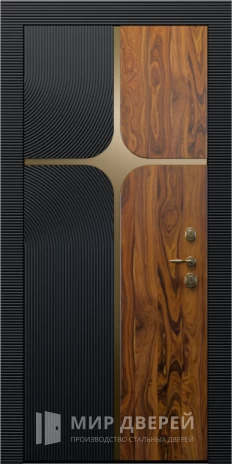 Фото 2 «Дверь утеплённая дизайнерская №13»